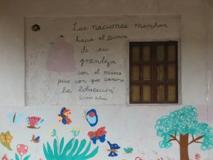 Simon Bolivar on education